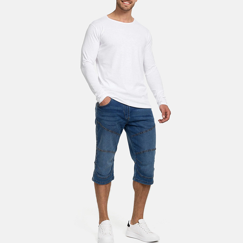 hongfeng offers jeans shorts men that provide stylish and comfortable fits for every occasion.